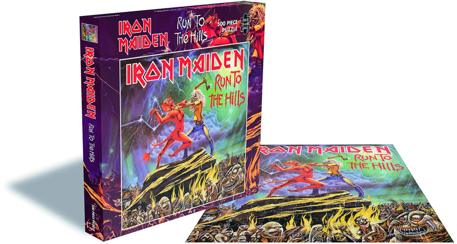 IRON MAIDEN  
RON TO THE HILLS  
500 PIECE PUZZLE  

IRON MAIDEN  
RON TO THE HILLS  
500 PIECE PUZZLE  

IRON MAIDEN  
RON TO THE HILLS  
500 PIECE PUZZLE