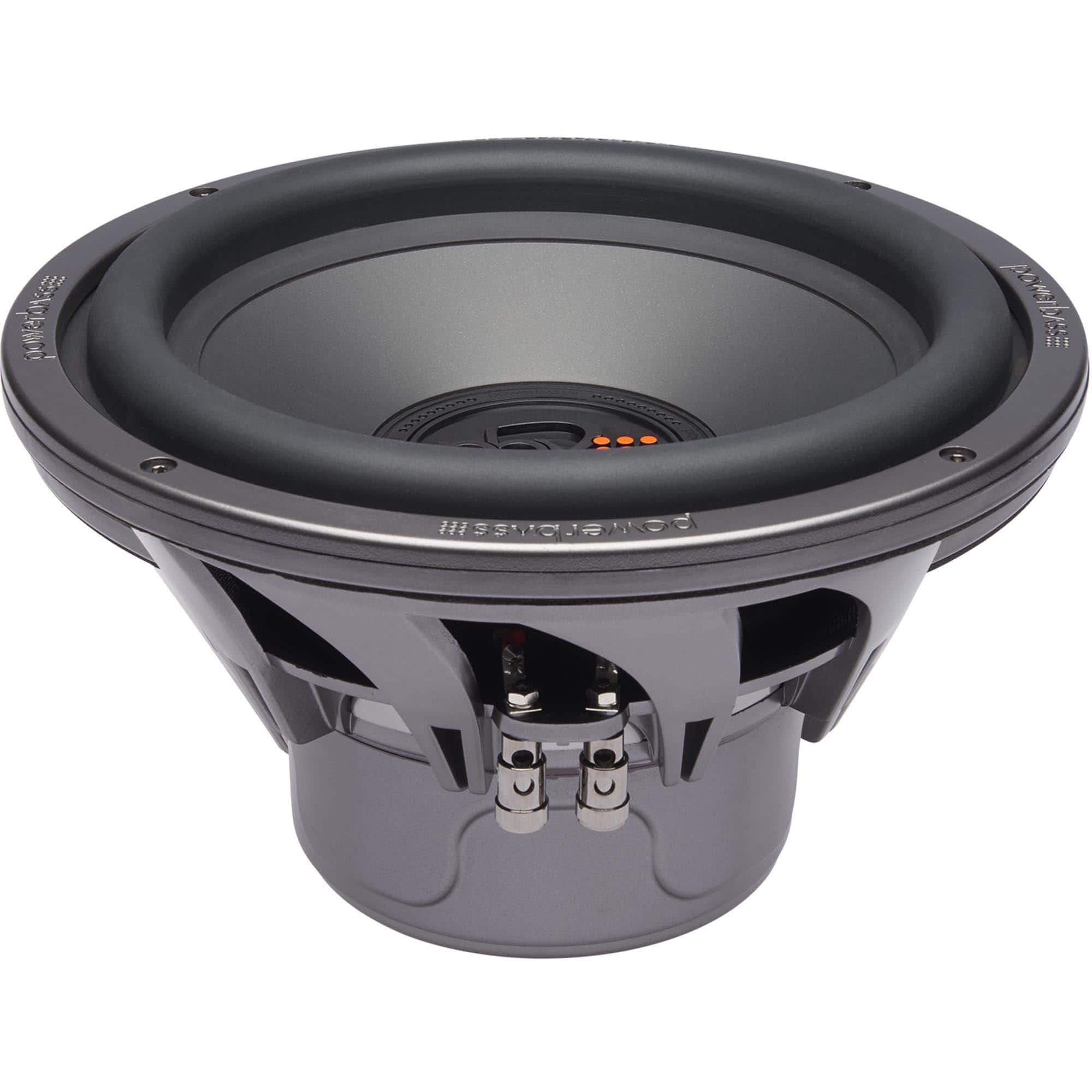 Powerbass - XL-1040SS - 10" Single 4-Ohm Powersports Subwoofer with Grill - Black/Gray