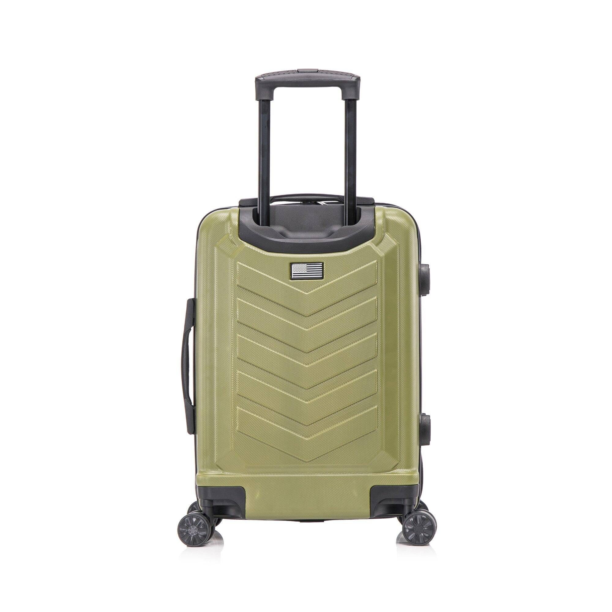 Alt View 4. US Army - FOX 20" Carry-On Suitcase - OLIVE DRAB.