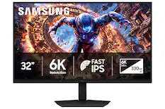 SAMSUNG
32"
6K Resolution
FAST IPS
6K 165Hz 330Hz 3K