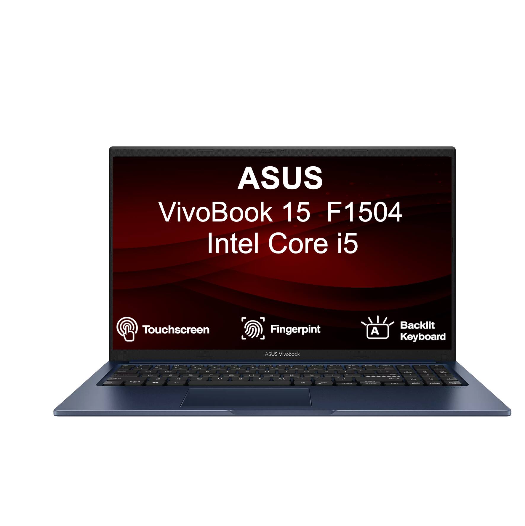 ASUS VivoBook 15 F1504 Intel Core i5 Touchscreen Fingerprint Backlit Keyboard ASUS Vivobook