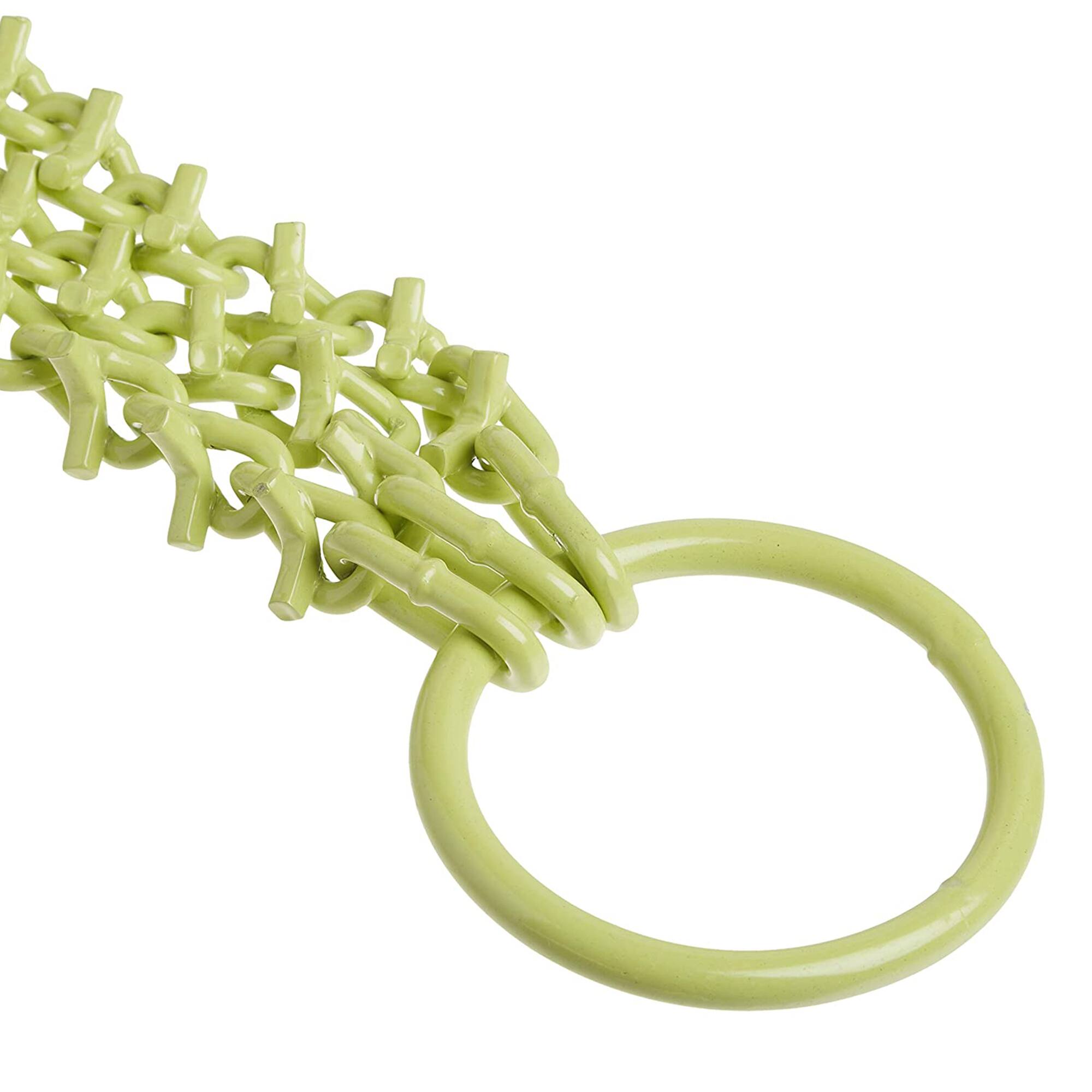 Alt View 8. Brush Grubber - Brush Grubber Heavy Duty 4 Foot Triple Chain ATV and UTV Shrub and Clump Grubber - Green.