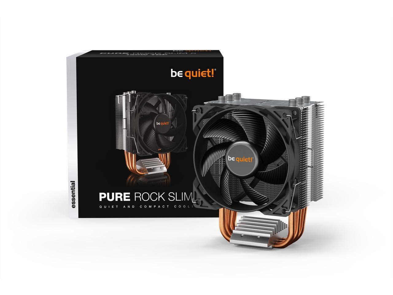 be quiet!  
essential  
PURE ROCK SLIM  
QUIET AND COMPACT COOLING