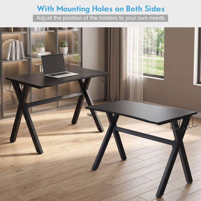 With Mounting Holes on Both Sides  
Adjust the position of the holders to your own needs