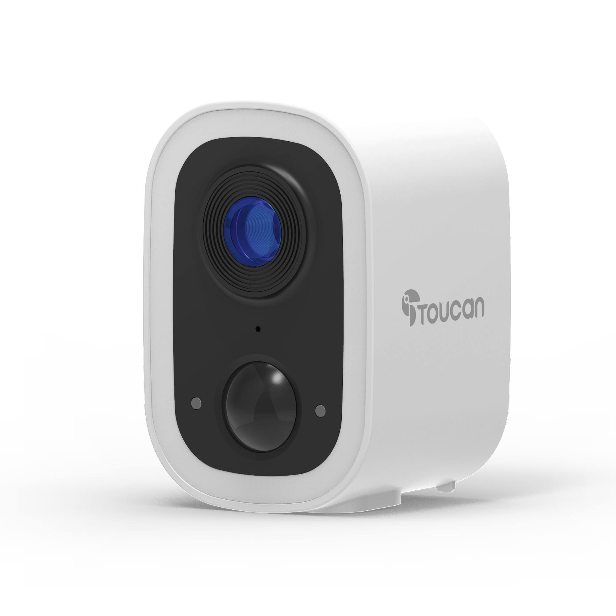 Toucan - Wireless Security Camera S4 - No Subscription Required - White