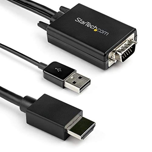 Startech - 6ft VGA to HDMI Adapter with USB Audio Support - 1080p