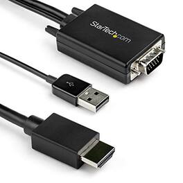 Startech - 6ft VGA to HDMI Adapter with USB Audio Support - 1080p