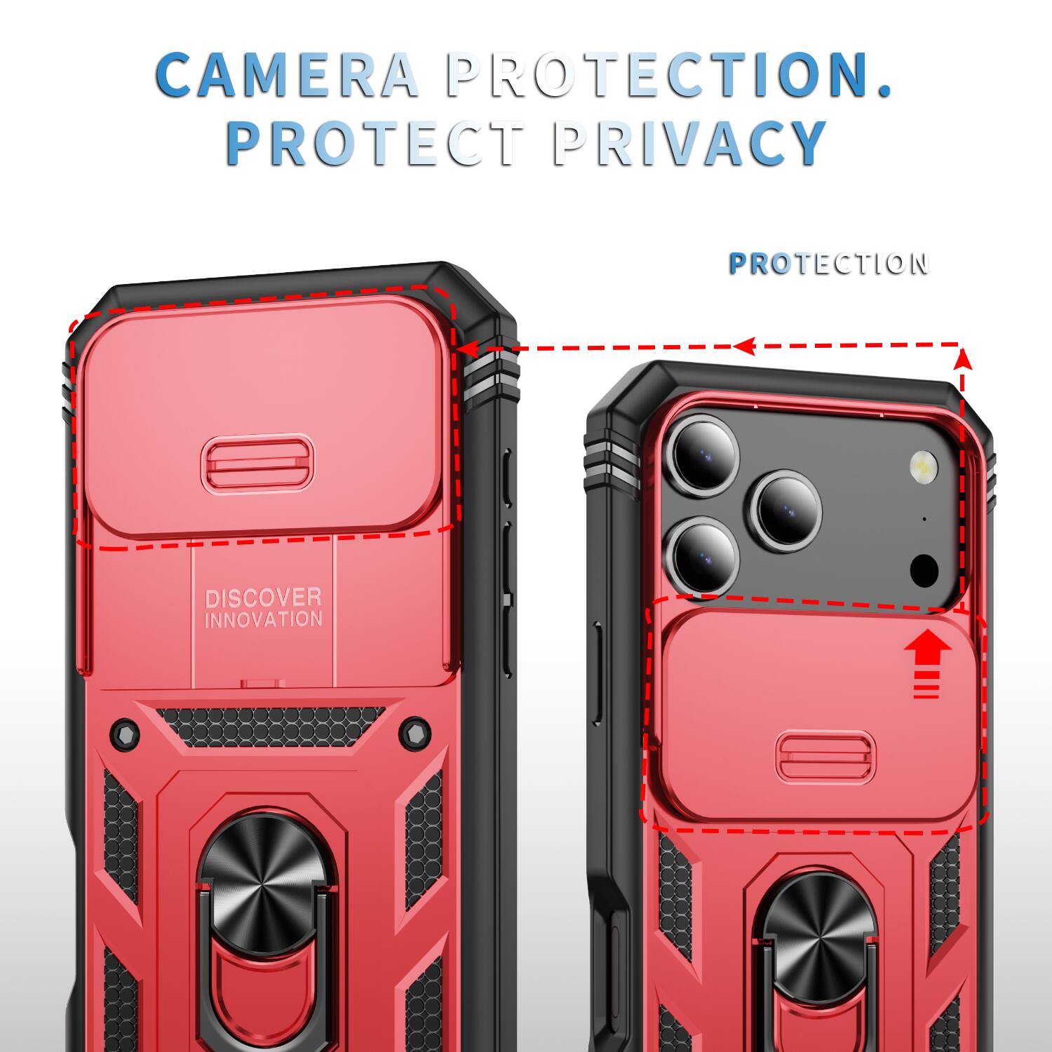 UUCOVER Rugged Protective Case for Apple iPhone 18 Pro,Shockproof TPU ...