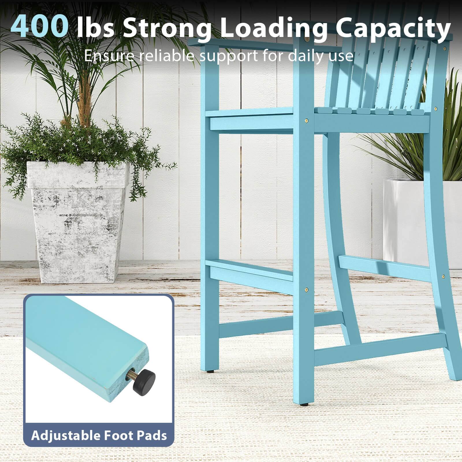 400 lbs Strong Loading Capacity  
Ensure reliable support for daily use  

Adjustable Foot Pads