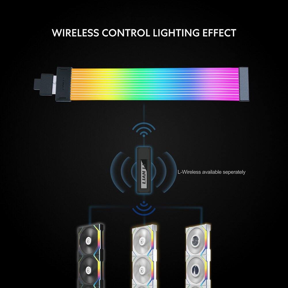 WIRELESS CONTROL LIGHTING EFFECT  
2 LIAN L-Wireless available separately
