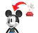 Alt View 13. Disney - D100 Celebration Pack Collectible Action Figures - Minnie Mouse & Mickey Mouse.