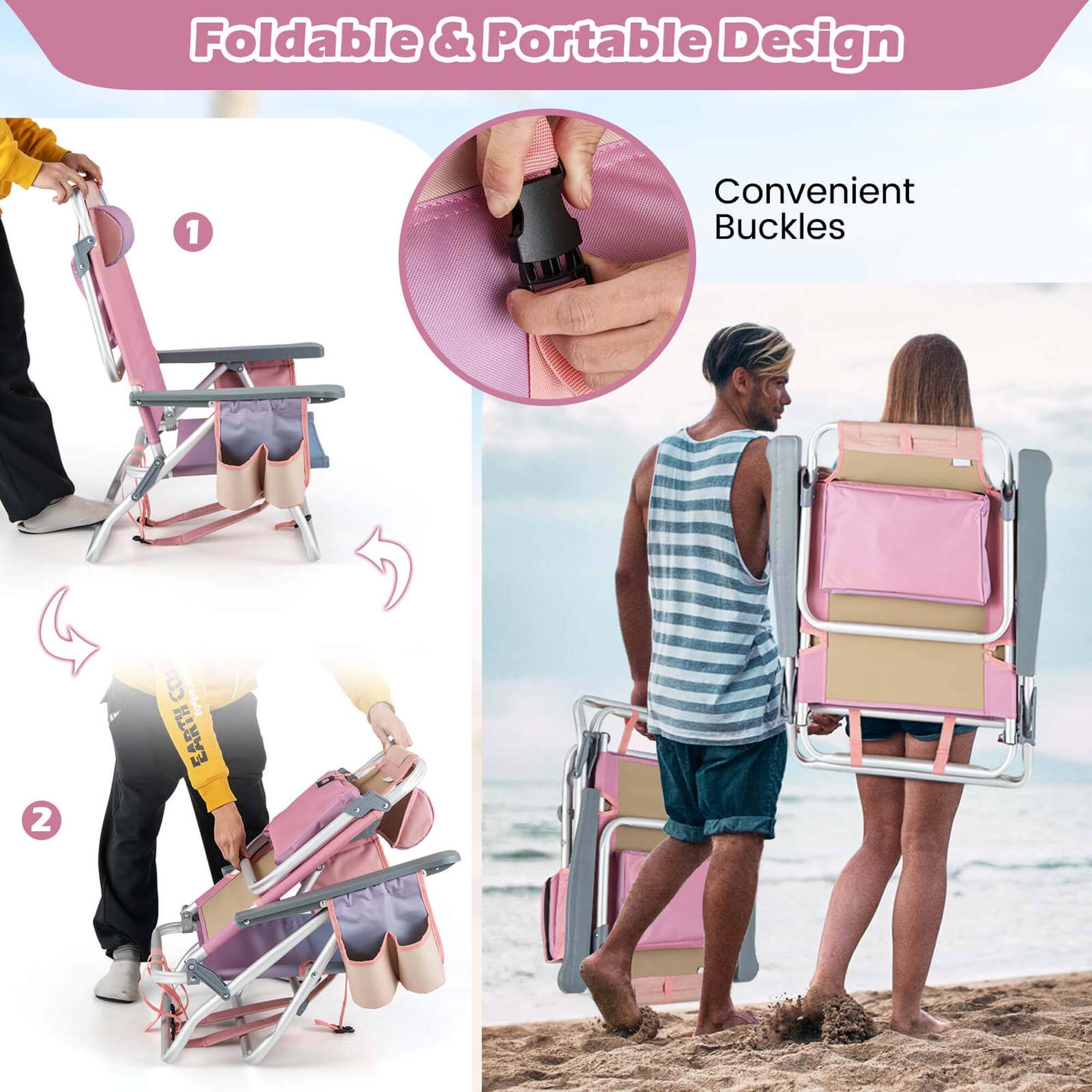 Foldable & Portable Design, Convenient Buckles, CO EARTH
