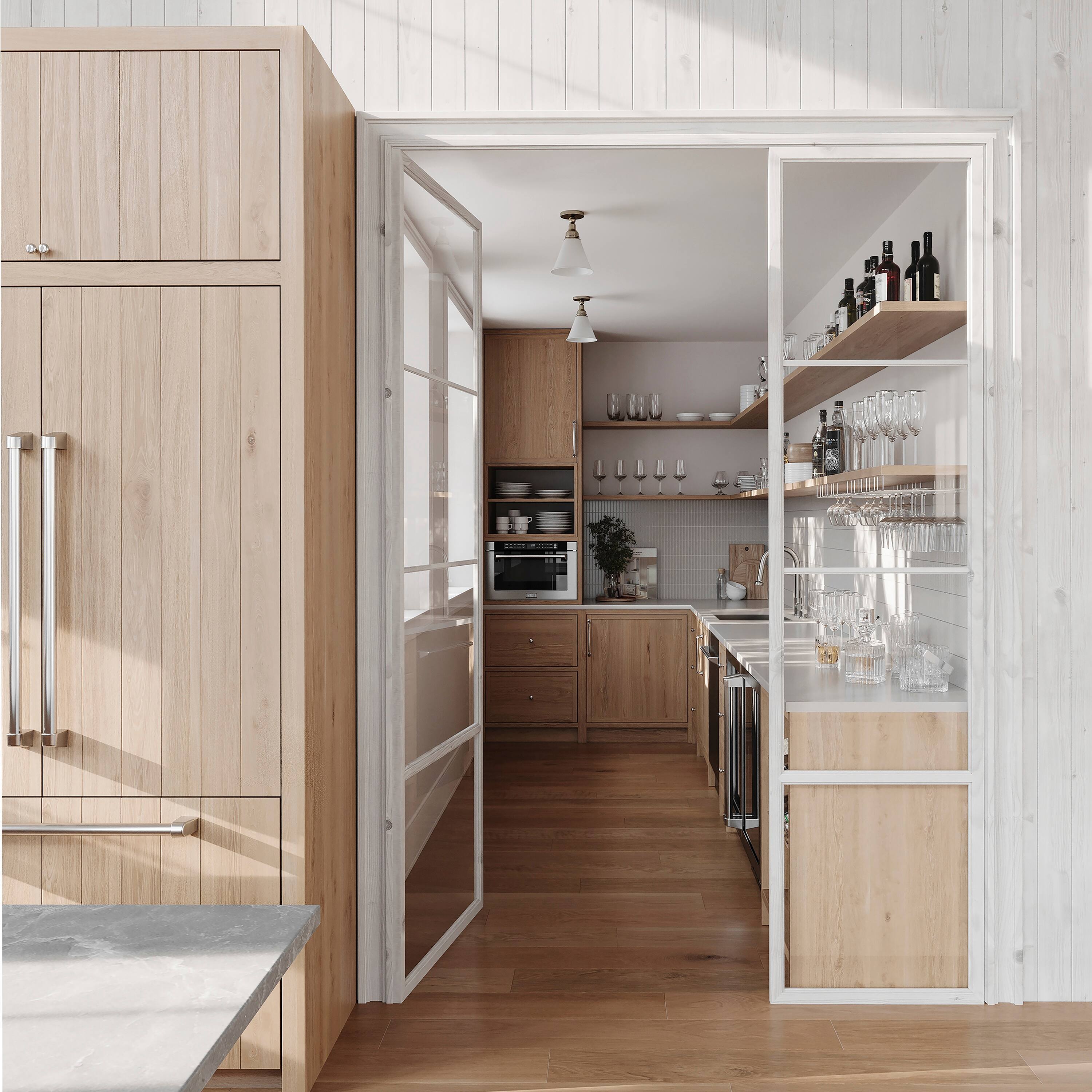 Alt View 5. ZLINE - 24 in. 1.2 cu. ft. Built-in Microwave Drawer with Traditional Handle in Stainless Steel - stainless steel.