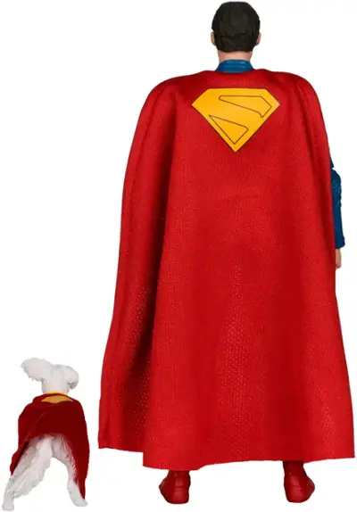 McFarlane Toys - DC Multiverse Superman and Krypto (Superman Movie) 7.25" Action Figure (Deluxe Theatrical Edition)