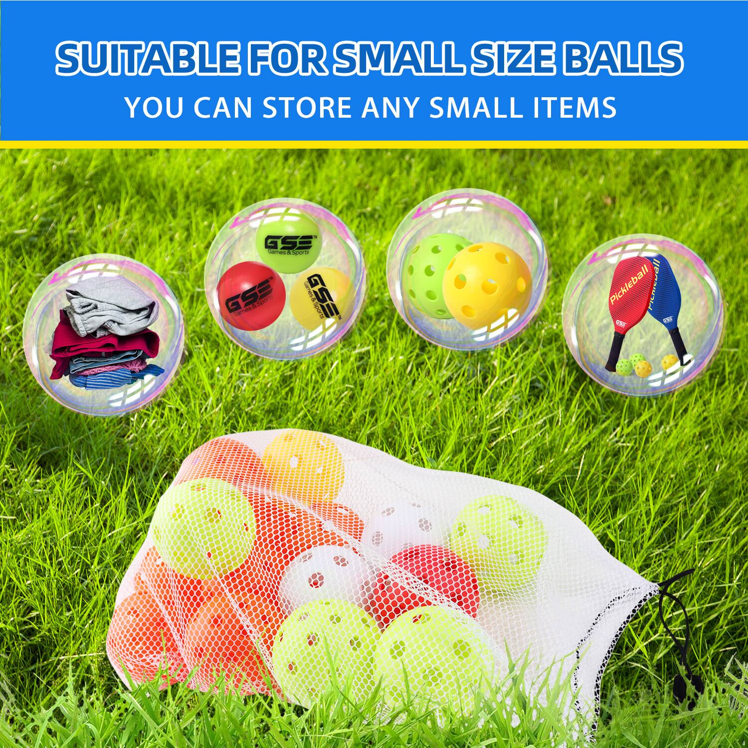 SUITABLE FOR SMALL SIZE BALLS, YOU CAN STORE ANY SMALL ITEMS, GSE I - Qarts f GSE Earod 4 D GSE n BS A Pickleball