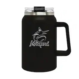 Great American Products - Miami Marlins 50oz. Coach Insulated Tumbler Mug - Multicolor