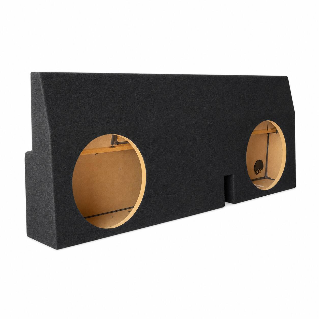 Alt View 1. SoundBox - SoundBox LCE-T004/10F, Toyota Tacoma Double Cab Dual 10 Subwoofer Enclosure, 2005-2023.