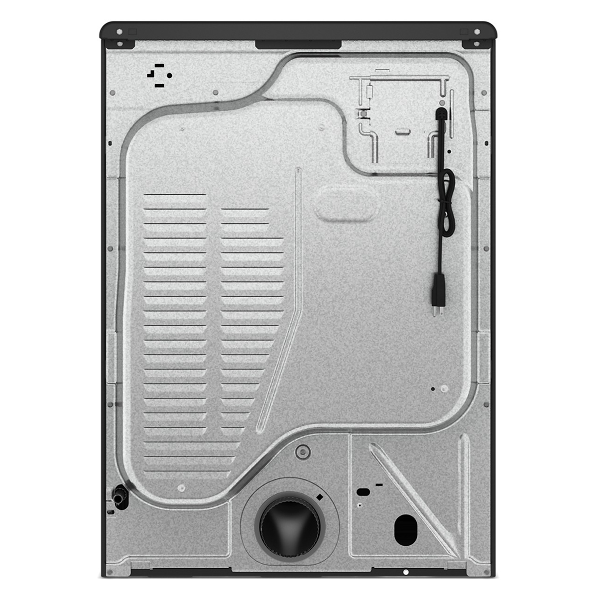 Alt View 13. Maytag - Maytag - 7.4 Cu. Ft. Smart Electric Dryer with Steam and Pet Pro System - Volcano Black - Volcano Black.