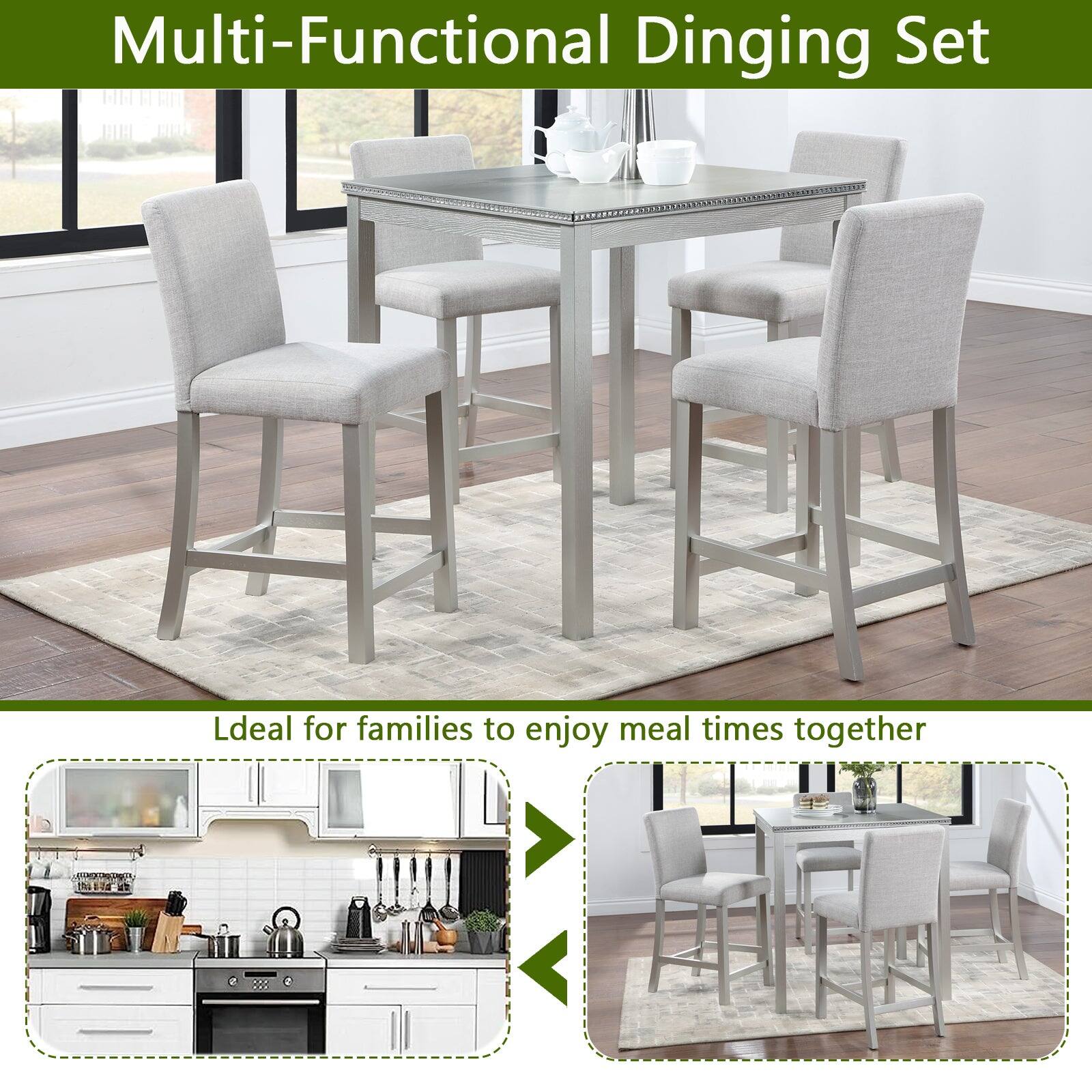Multi-Functional Dining Set

Ideal for families to enjoy meal times together