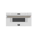 Forno Appliances - Oliena Espresso 1.6 cu. ft. Built-in 1750W Compact Convection Oven and 1000W Microwave Combo with Sensor Cooking - White