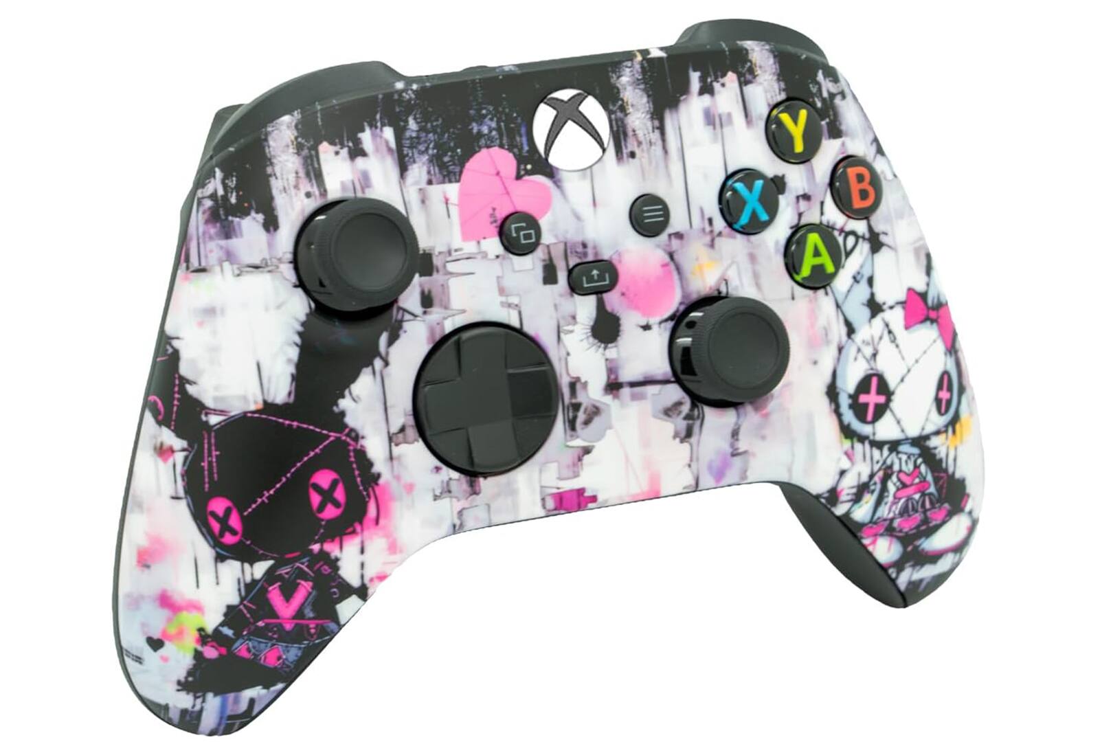 Angle. ProControllers - Custom Wireless Controller for Xbox Series X|S, Xbox One, & PC - Evil Bunny.