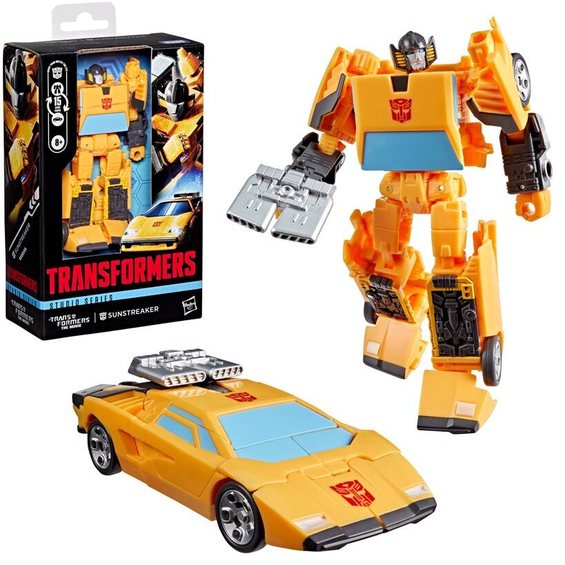 15 - 8+  
TRANSFORMERS  
STUDIO SERIES  
SUNSTREAKER  

TRANSFORMERS  
SUNSTREAKER