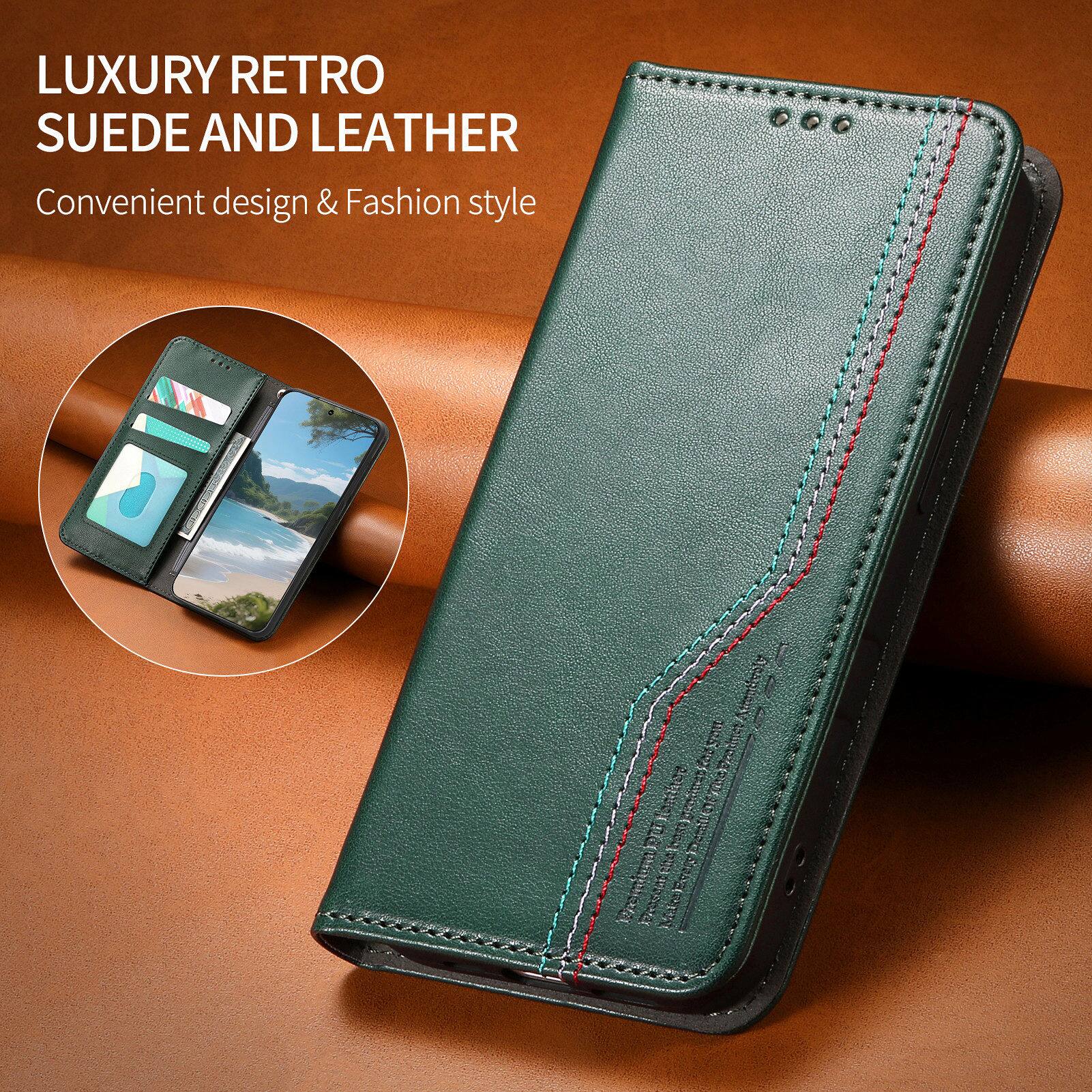 LUXURY RETRO SUEDE AND LEATHER  
Convenient design & Fashion style