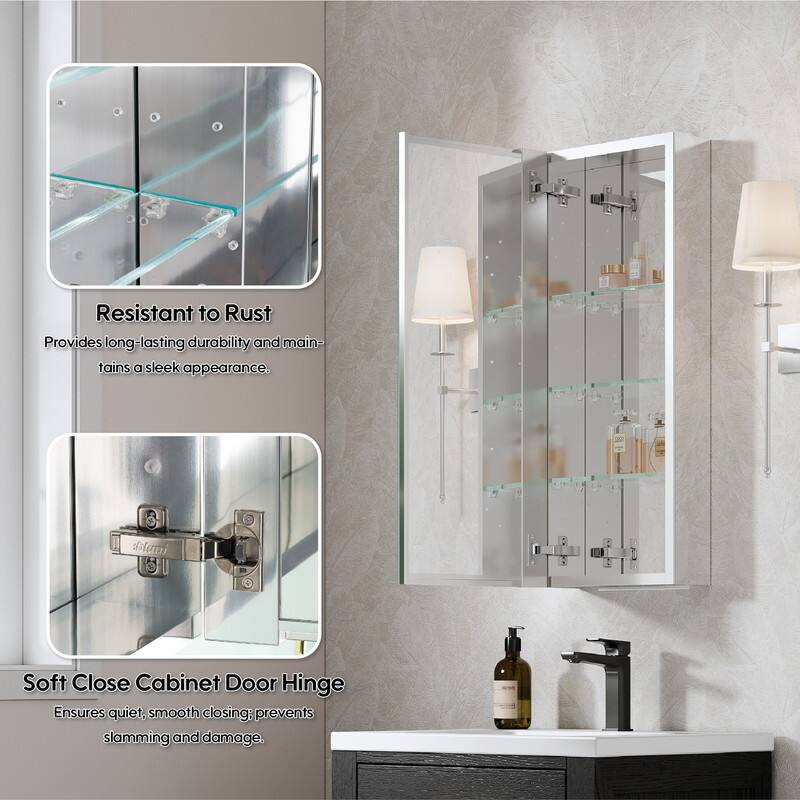 Resistant to Rust  
Provides long-lasting durability and maintains a sleek appearance.  

Soft Close Cabinet Door Hinge  
Ensures quiet, smooth closing; prevents slamming and damage.