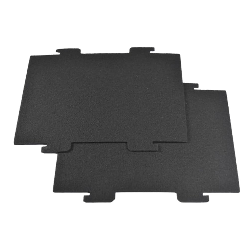 Angle. HQRP - W11282981 Charcoal Microwave Hood Filters 4-Pack for Whirlpool KitchenAid OTR.