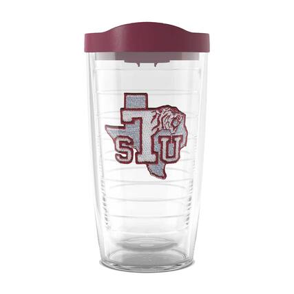 Front. Tervis - Texas Southern Tigers 16oz. Emblem Classic Travel Tumbler - Multicolor.