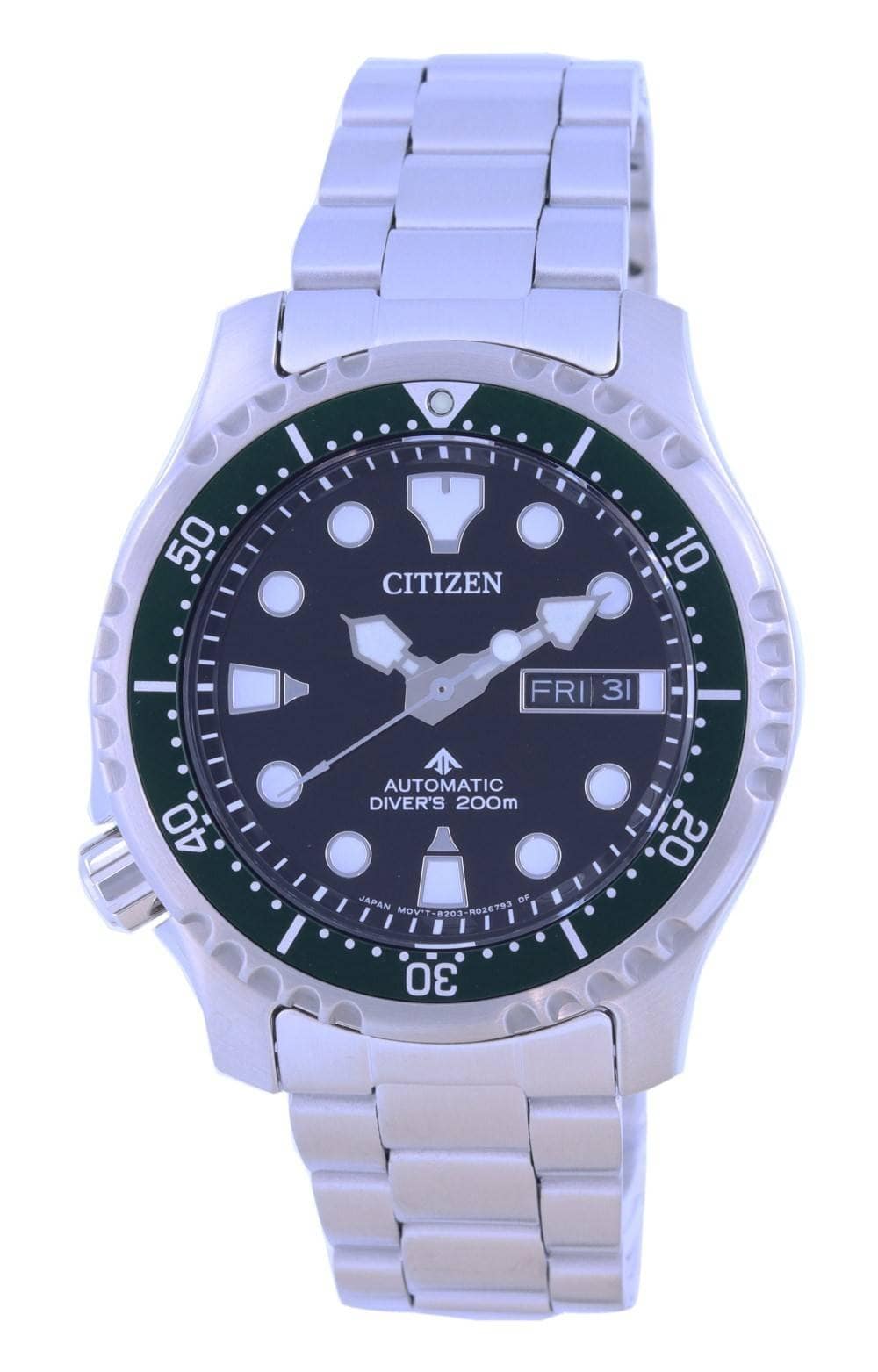 Citizen Promaster Automatic NY0084 89E Divers Mens Watch Black