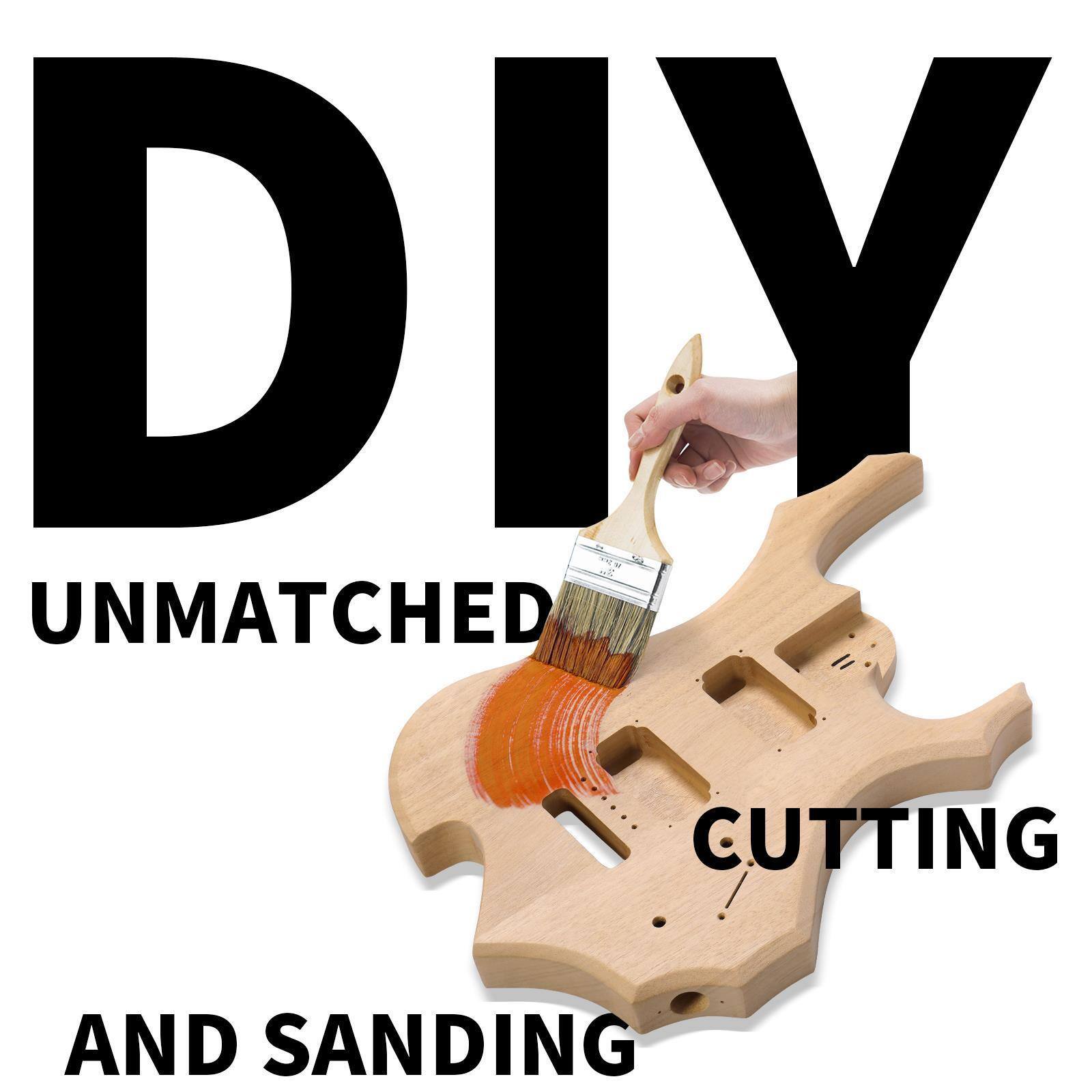 DIY  
UNMATCHED CUTTING AND SANDING