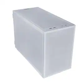 Lian Li - B4W mATX Compact SFF PC Case - White