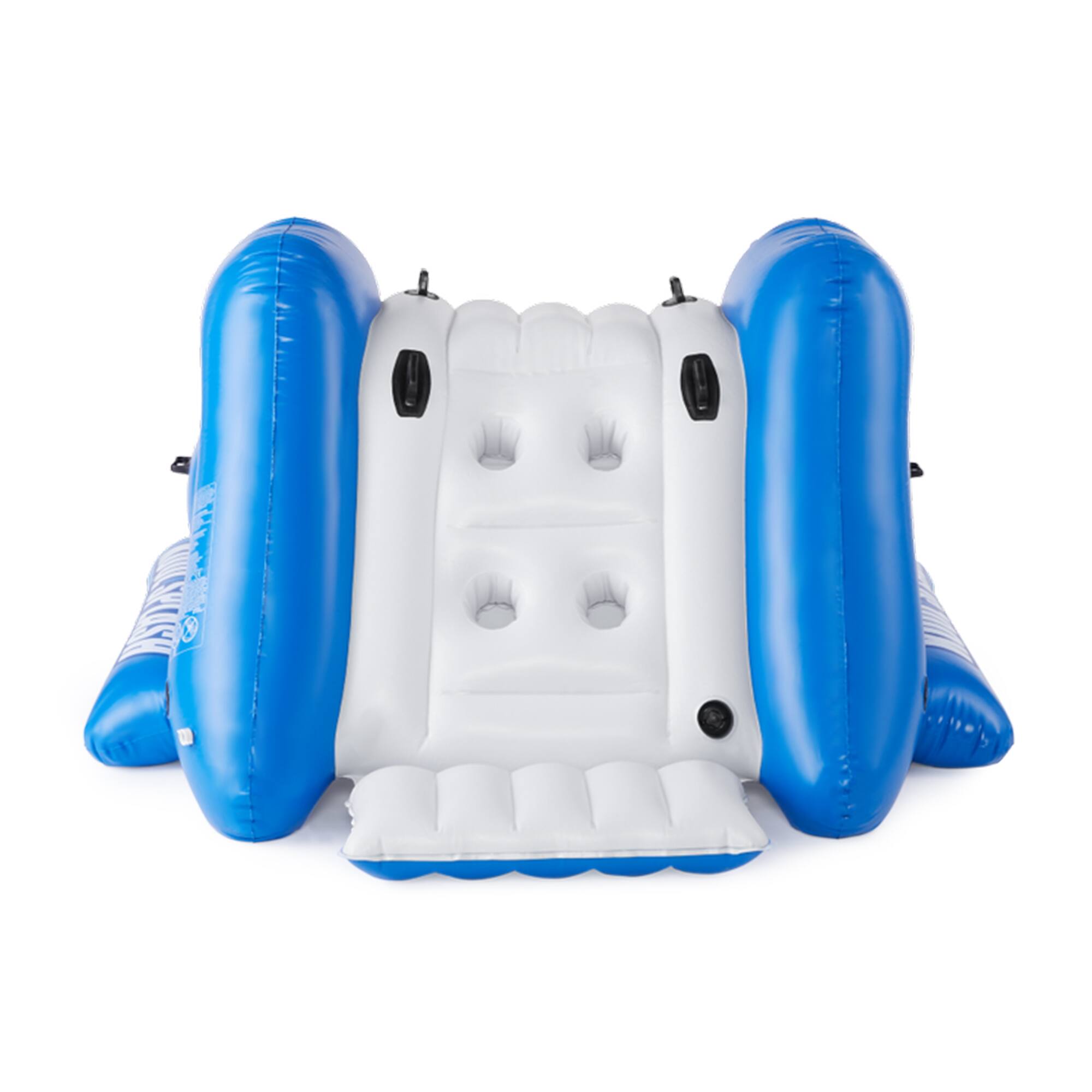 Left. Intex - Kool Splash Inflatable Play Center Swimming Pool Water Slide - Blue.