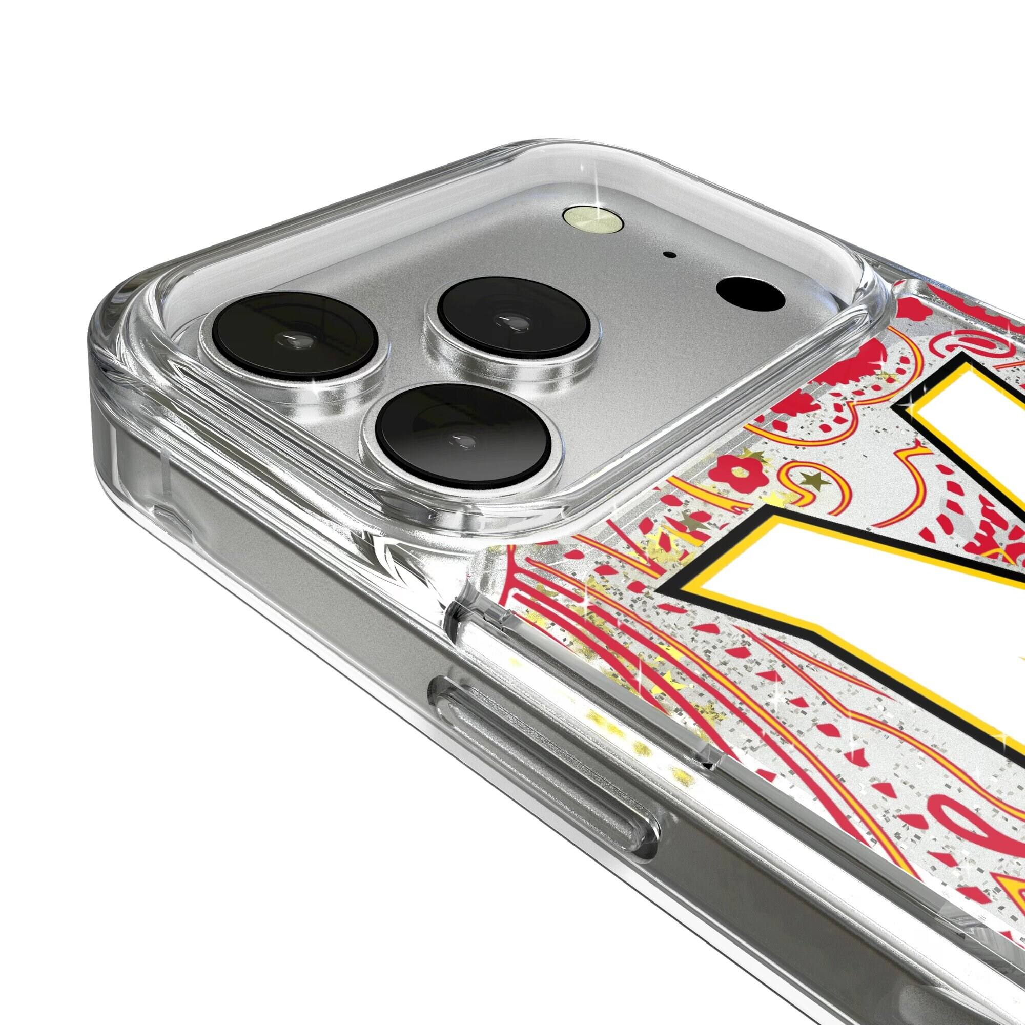 Alt View 2. Keyscaper - Maryland Terrapins Memories Print iPhone Glitter Case - 17 Pro Max - Multicolor.