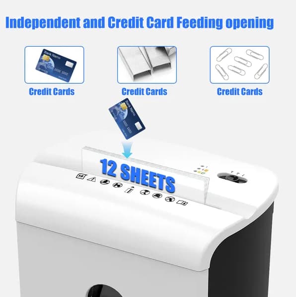 Independent and Credit Card Feeding opening  
Credit Cards  
Credit Cards  
Credit Cards  
12 SHEETS