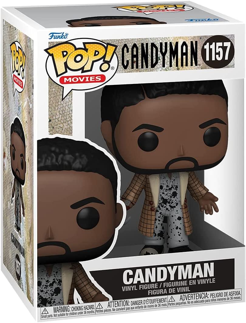 CANDYMAN 1157

POP! MOVIES

VINYL FIGURE / FIGURINE EN VINYLE / FIGURA DE VINIL

WARNING: CHOKING HAZARD. Small parts. Not suitable for children under 36 months. / ATTENTION: DANGER. Petites pièces. Ne convient pas aux enfants de moins de 36 mois. / ADVERTENCIA: PELIGRO DE ASFIXIA. Piezas pequeñas. No es adecuado para niños menores de 36 meses.