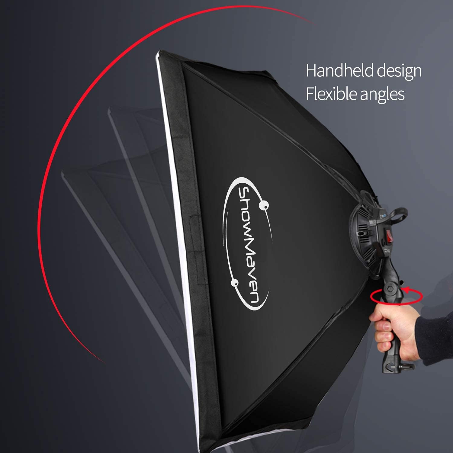 ShowMaven  
Handheld design  
Flexible angles