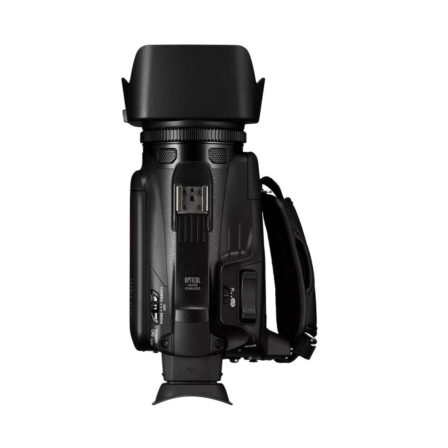 1: CHG POWER!
CAMERA OFF MEDIA
OPTICAL IMAGE STABILIZER
M AUTO
ACCESS
PULL