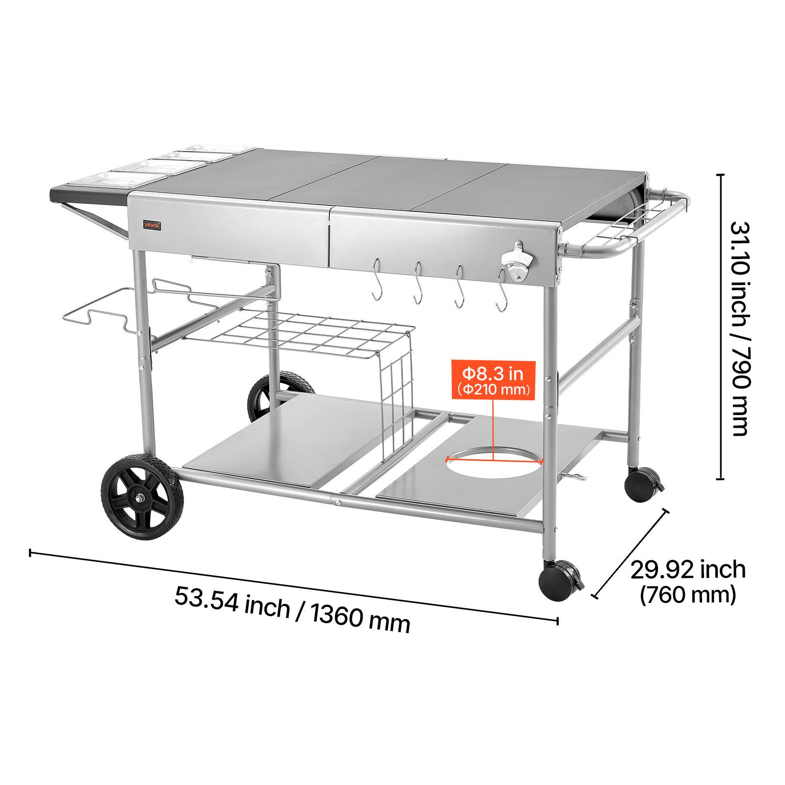 - 8.3 in (210 mm)
- 31.10 inch / 790 mm
- 53.54 inch / 1360 mm
- 29.92 inch (760 mm)