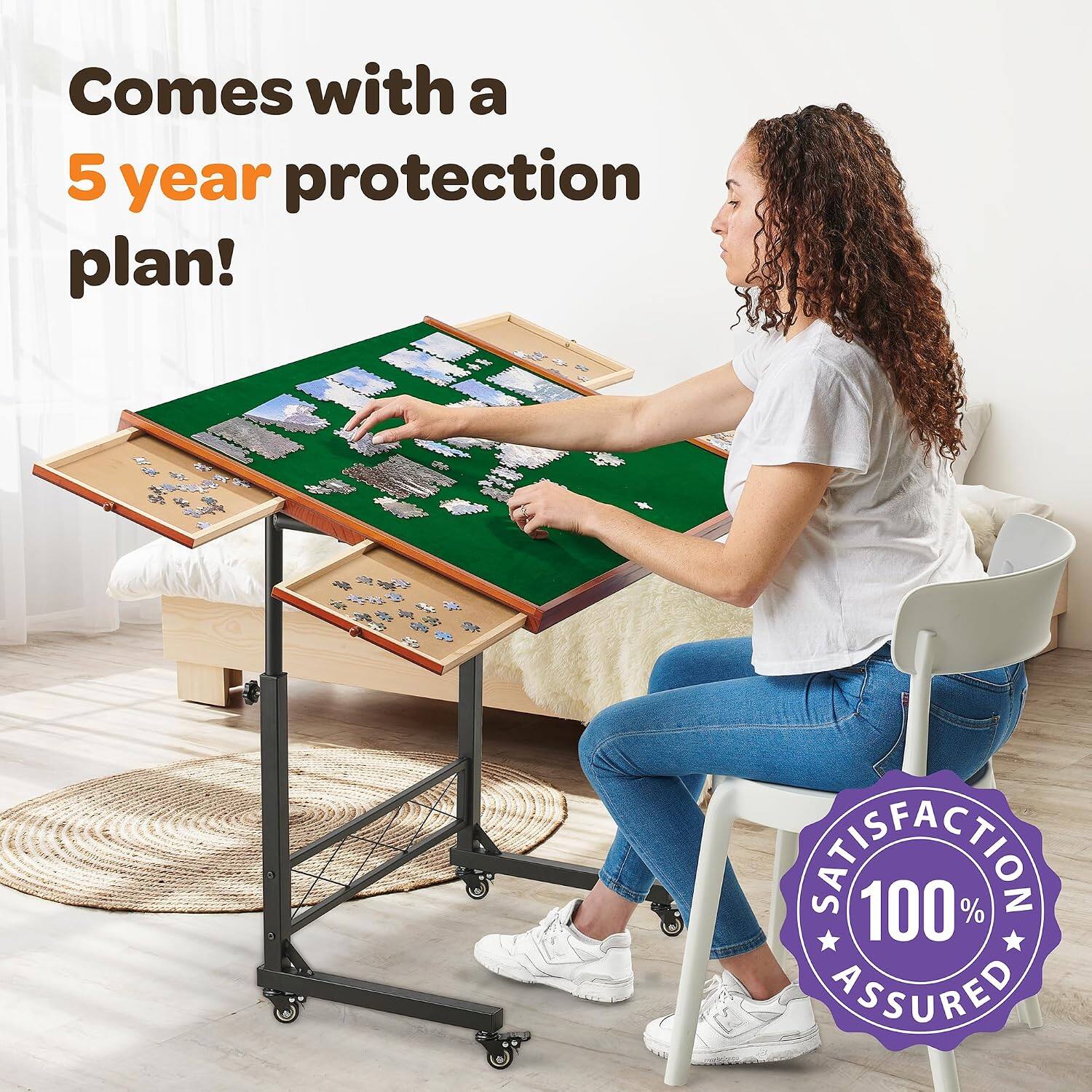 Comes with a 5 year protection plan!  
SATISFACTION 100% ASSURED