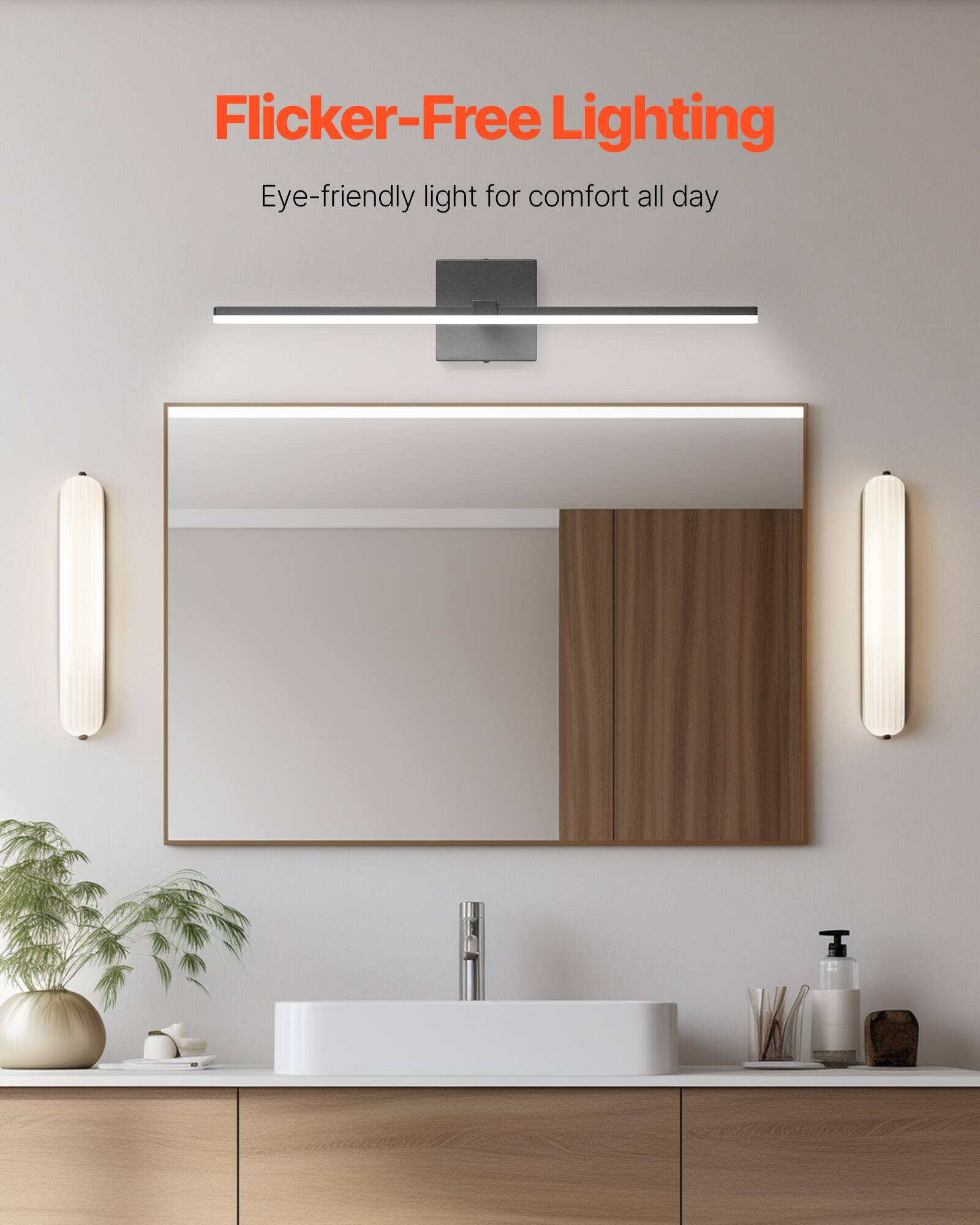 Flicker-Free Lighting
Eye-friendly light for comfort all day