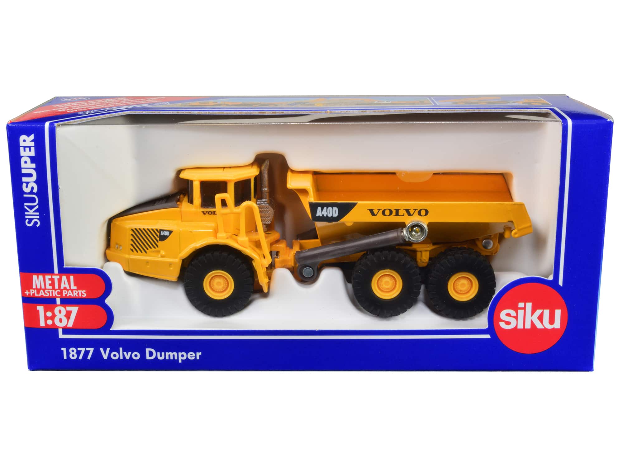 Volvo A40D Dump Truck Yellow 1/87 (HO) Diecast Model by Siku price history on PriceWatchPro