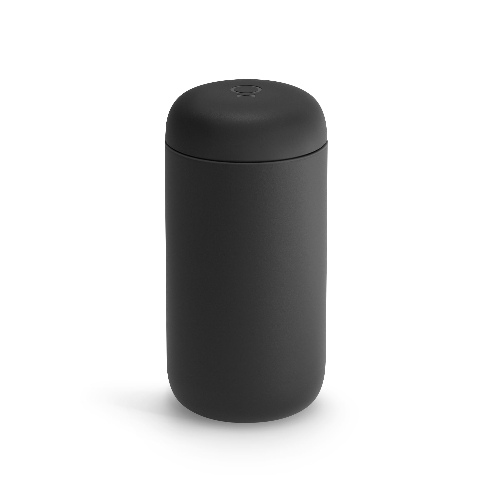 Angle. Fellow - Carter Move Mug 12oz - Matte Black.