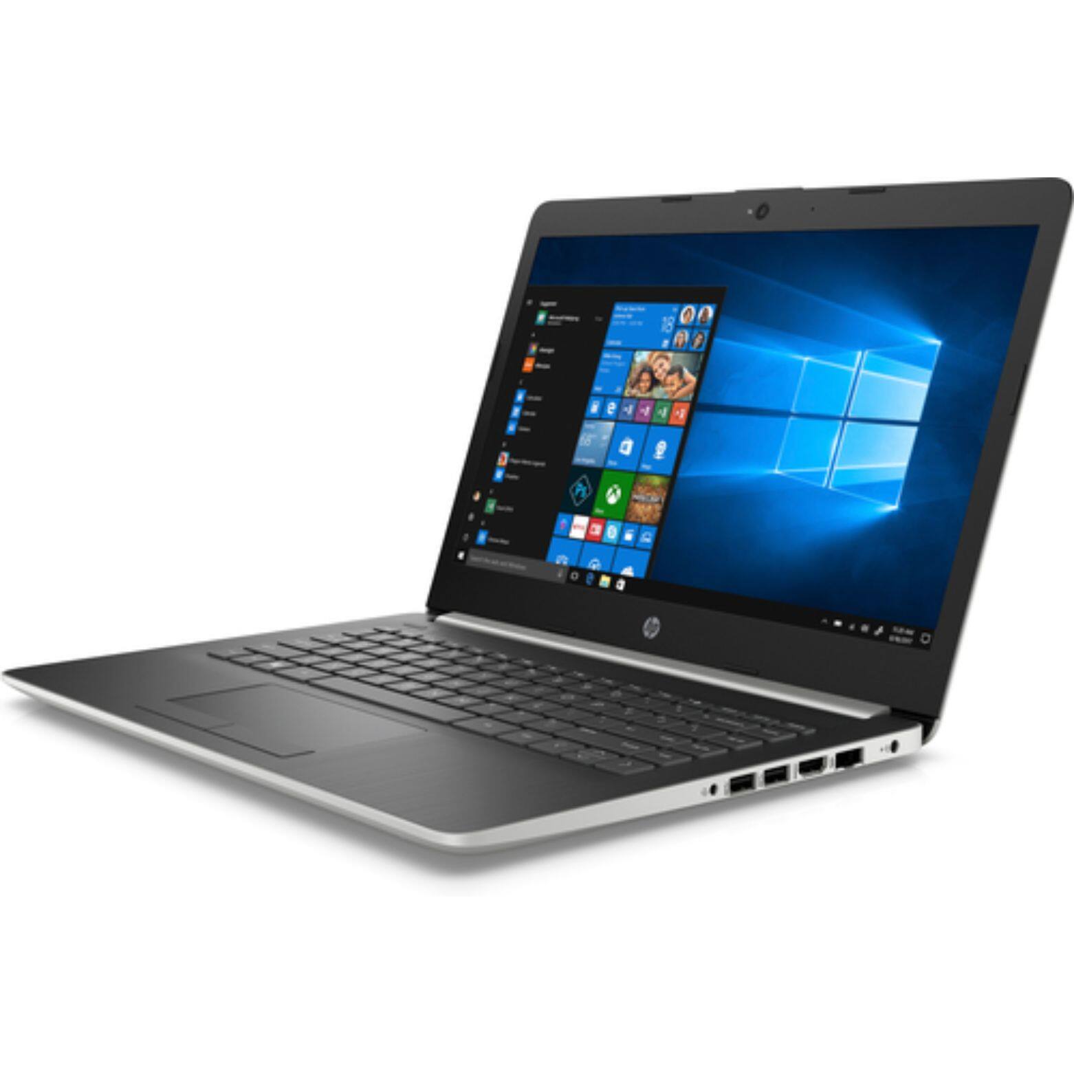 Alt View 1. HP - 14-cm0062st 14" AMD Ryzen 5 2500U 2 GHz up to 3.6 GHz 8 GB DDR4 1 TB HDD Windows 11 - Silver.