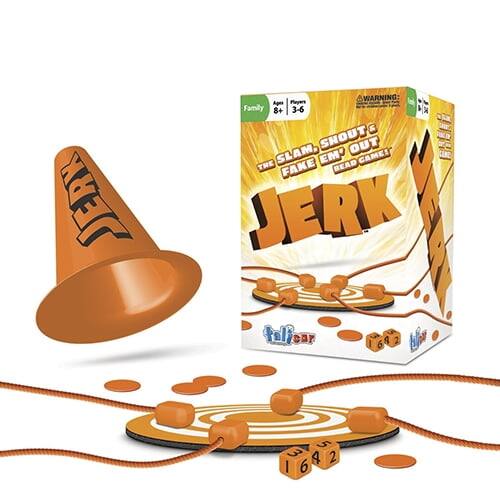 Talicor - Jerk Board Game - Interactive Reflex & Party Game for 2+ Players