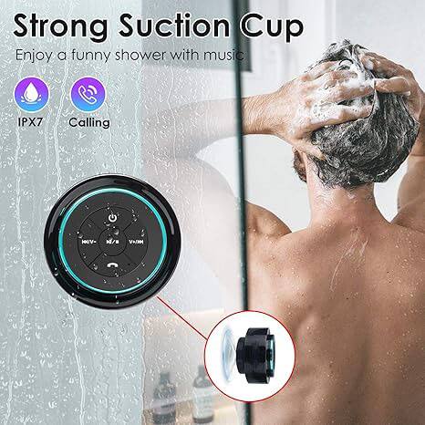 Strong Suction Cup  
Enjoy a funny shower with music  
IPX7  
Calling  

HAV-s/a VAM