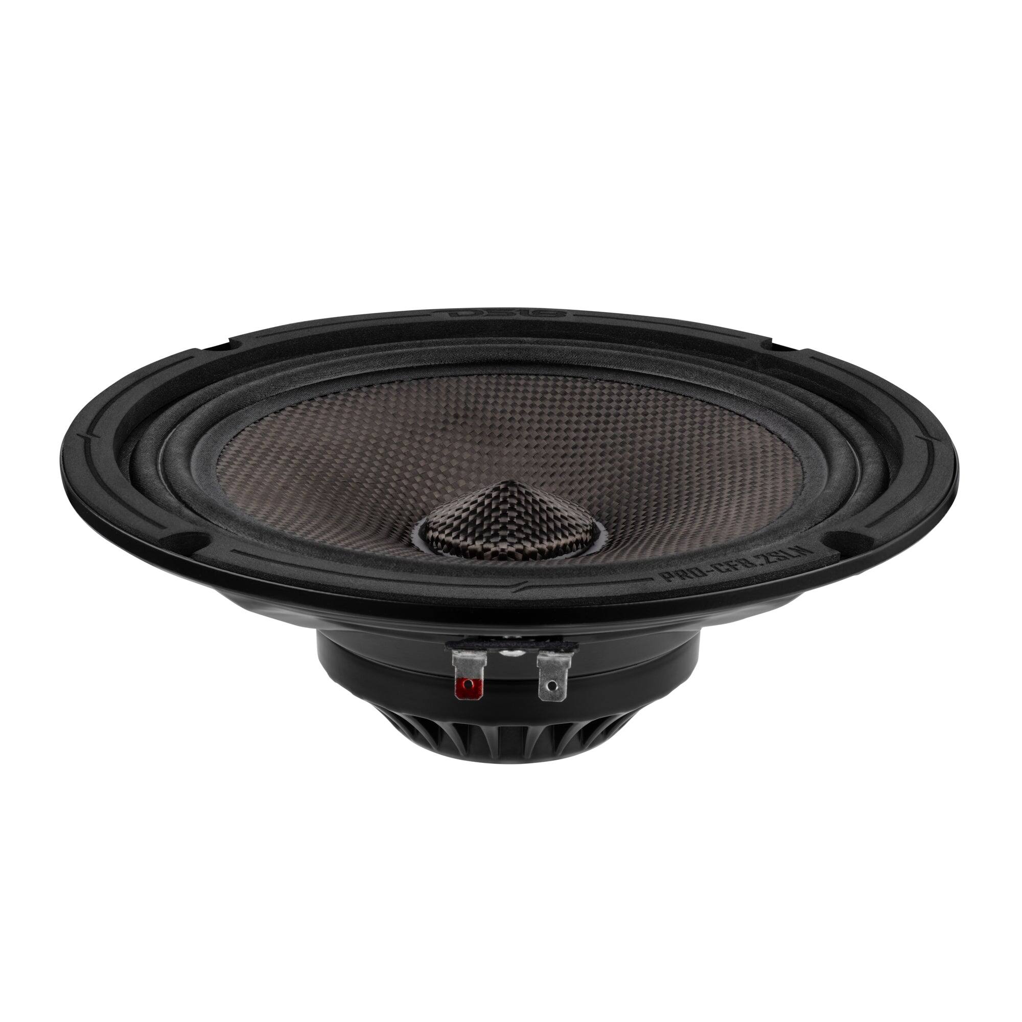 Angle. DS18 Audio - PRO-CF 8" Neodymium Loudspeaker, 200W RMS 2-Ohm.