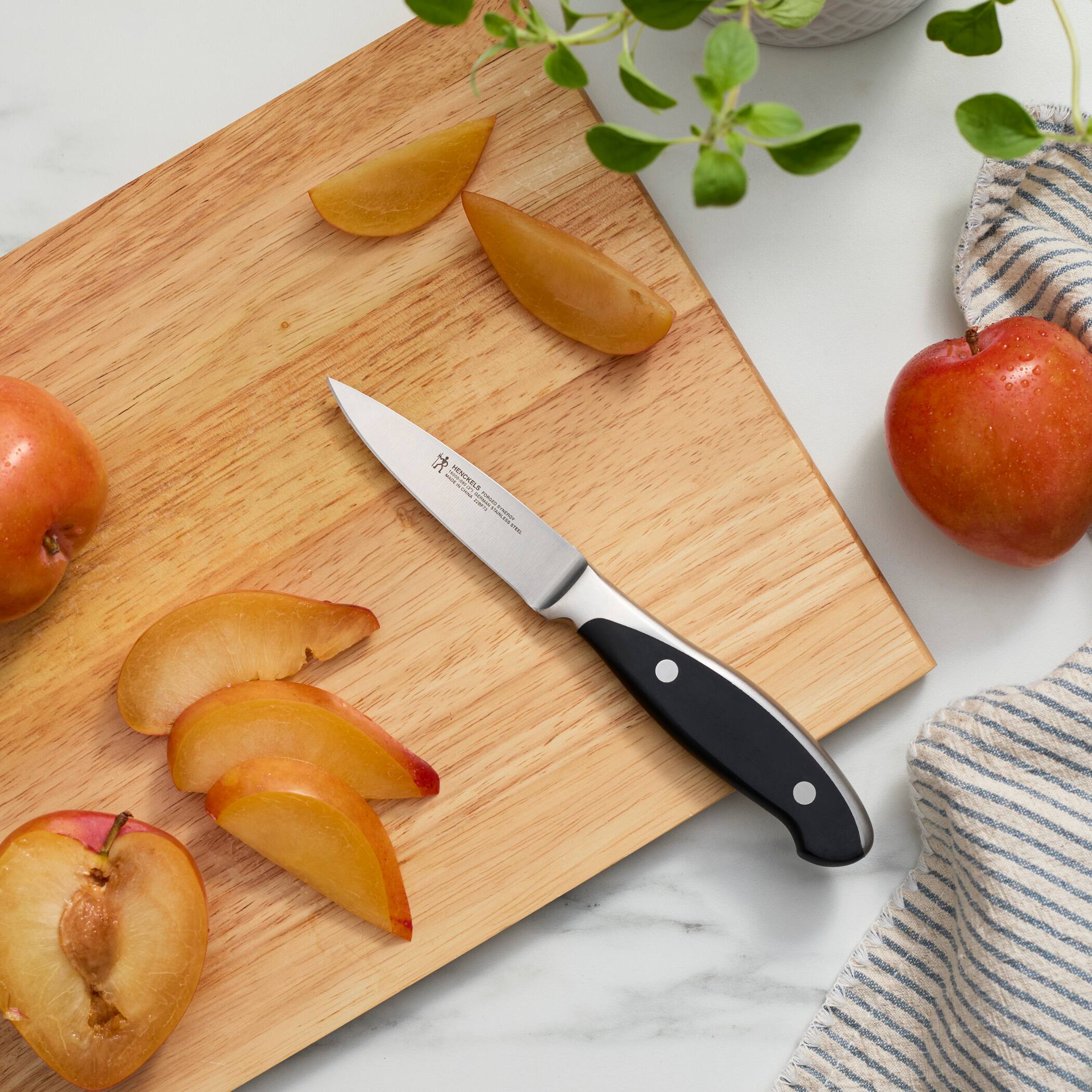 Alt View 1. Henckels - HENCKELS Forged Synergy 3-inch Paring Knife - Stainless Steel.