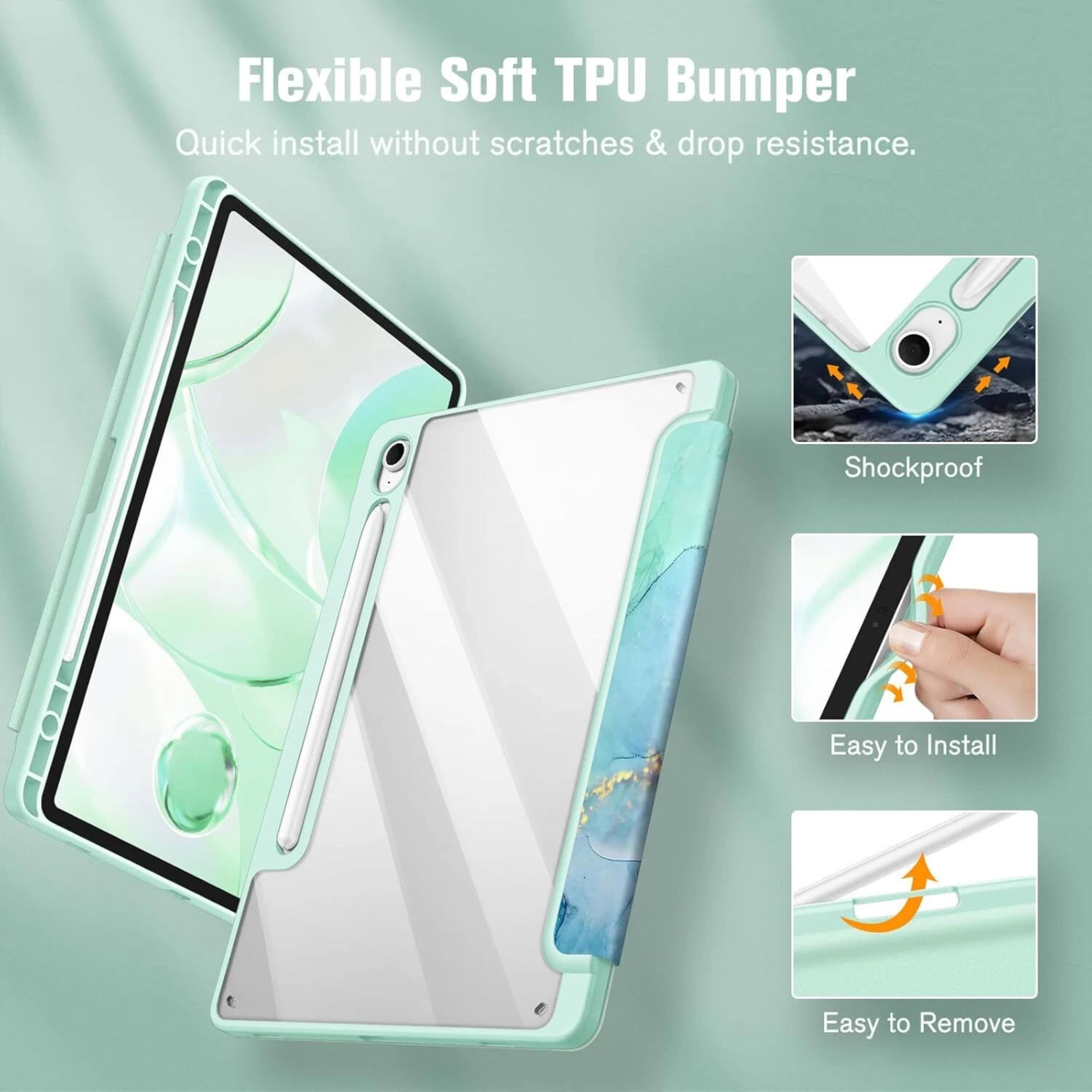Flexible Soft TPU Bumper  
Quick install without scratches & drop resistance.  

- Shockproof  
- Easy to Install  
- Easy to Remove